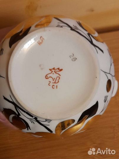 Кофейный сервиз вербилки СССР