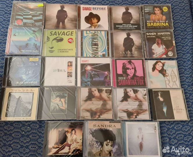 CD фирменные новые, Yello, Sandra и другие