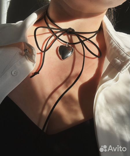 Чокер сердце