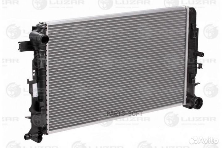 Радиатор охлаждения двигателя volkswagen crafter 0