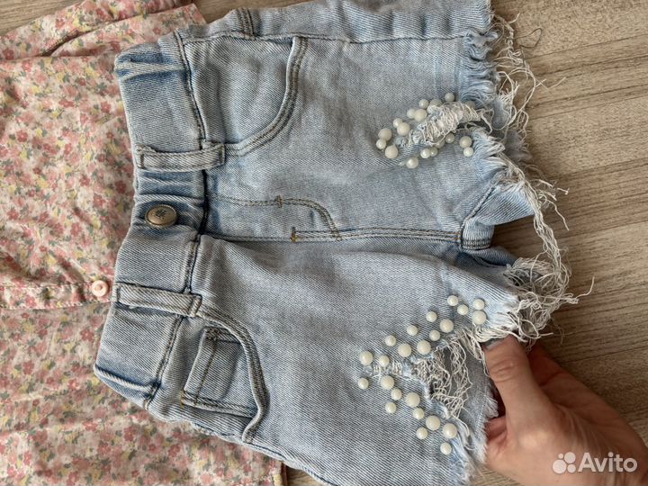 Летние вещи на девочку 98