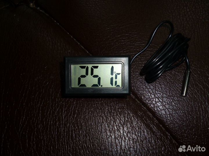Цифровой термометр с выносным щупом 1метр