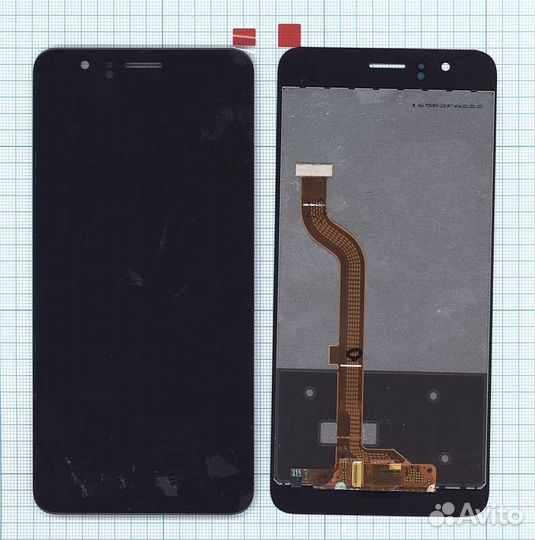 Дисплей для Huawei Honor 8 (FRD-L09) Черный