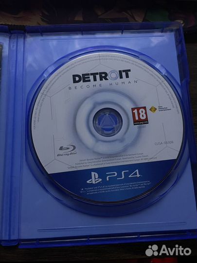 Detroit become human ps4 диск