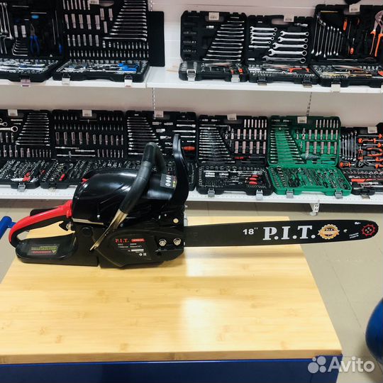 Пила цепная бензиновая P.I.T. GCS52-C5