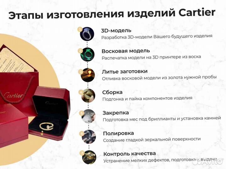 Cartier браслет Love