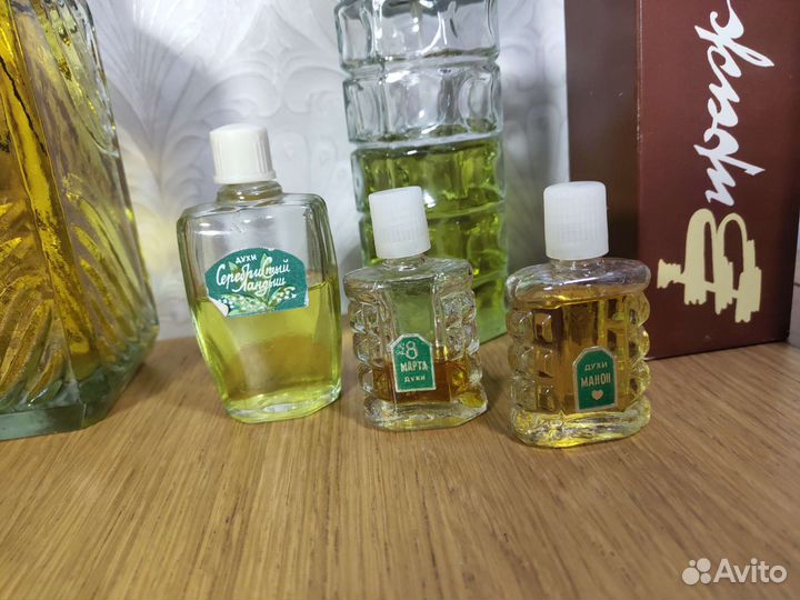 Духи одеколон невский винтаж СССР русская шаль