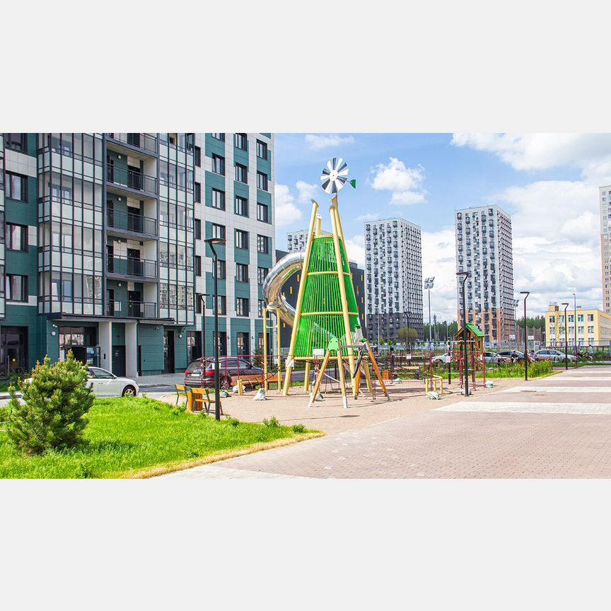 1-к. квартира, 35 м², 22/25 эт.