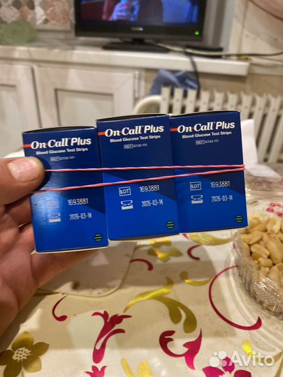 Тест полоски on call plus