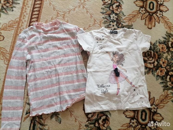 Одежда для девочки пакетом 110 116