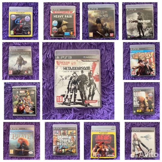 Игры диски для приставки ps3