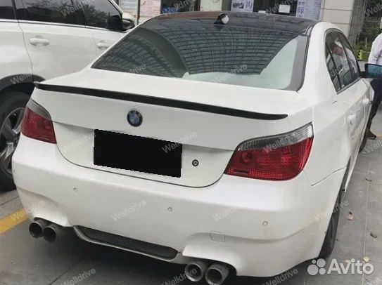 Спойлер BMW 5 E60 AC Schnitzer черный