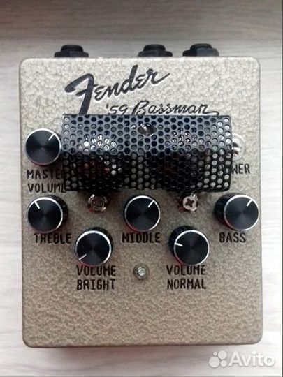 Ламповый гитарный преамп Fender Bassman '59
