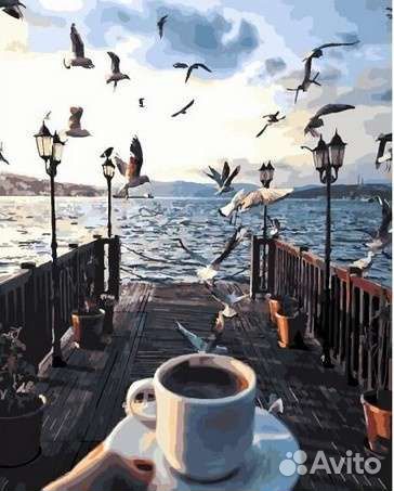 Картины по номерам 40 50 см. новые в ассортименте