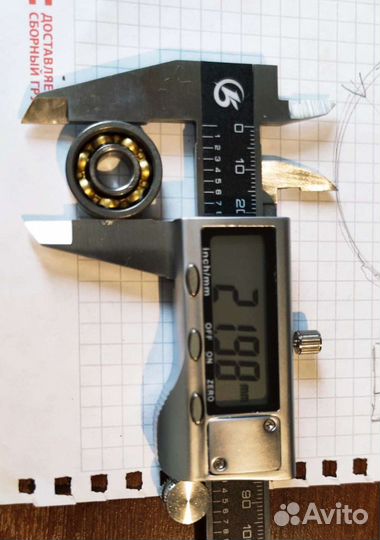 Колесо подшипник для мебели с подшипником