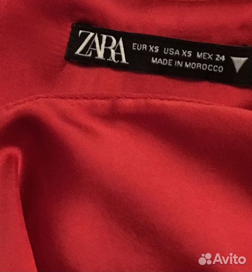 Платья Zara атлас шёлк Италия разные