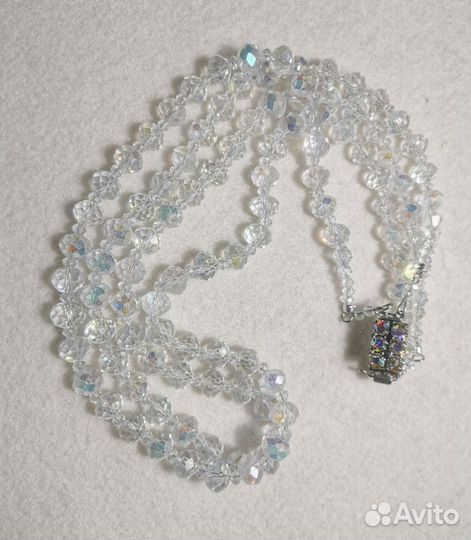 Бусы хрусталь Чехия