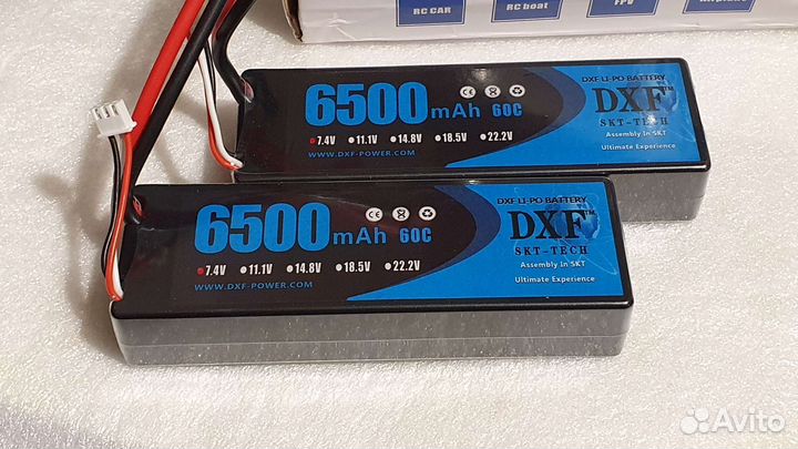 Lipo аккумуляторы DXF 2S 6500