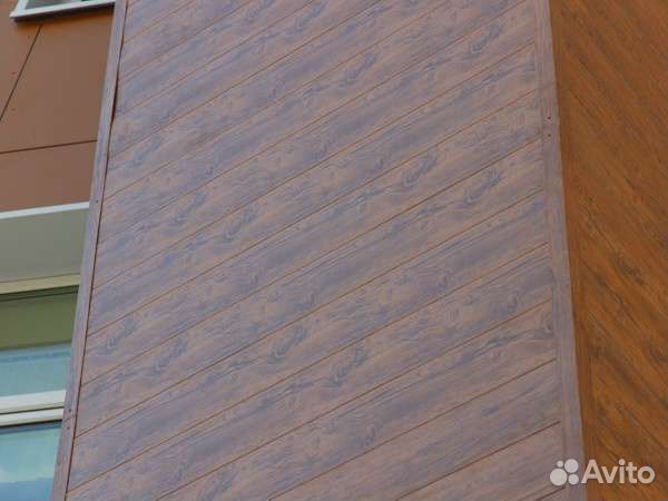 Сайдинг металлический вертикаль 0,45 ре