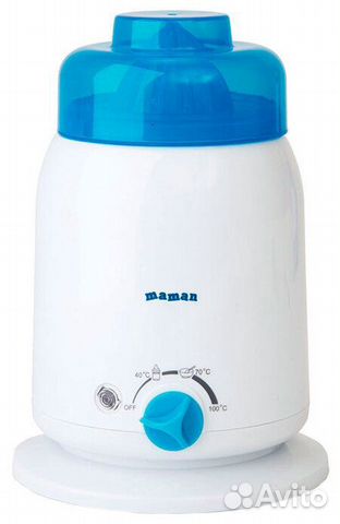 Подогреватель бутылочек Maman LS-B202, голубой