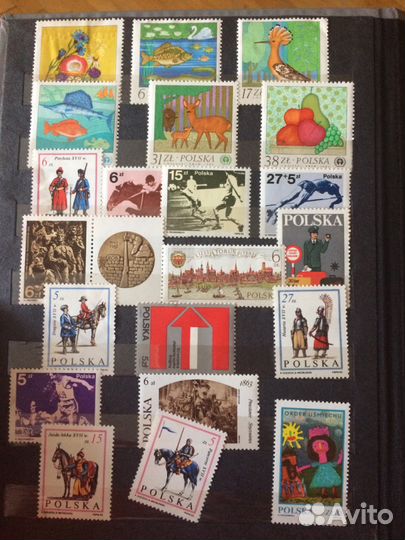 Марки Польши 1963 год