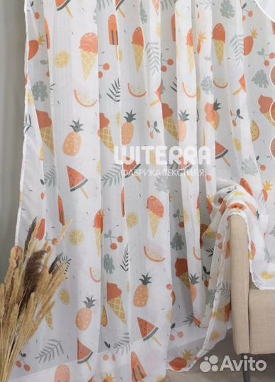 Шторы для кухни и детской