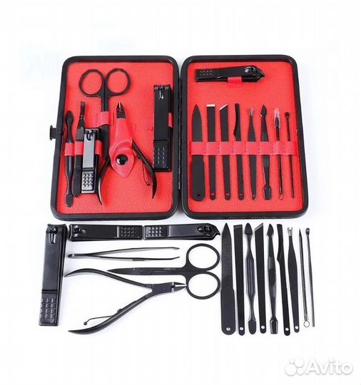 Набор для маникюра и педикюра 15в1