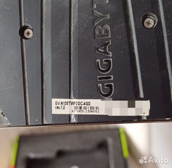 Видеокарта Gigabyte GeForce GTX 1050 4GB