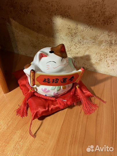 Копилка большая Счастливая кошка