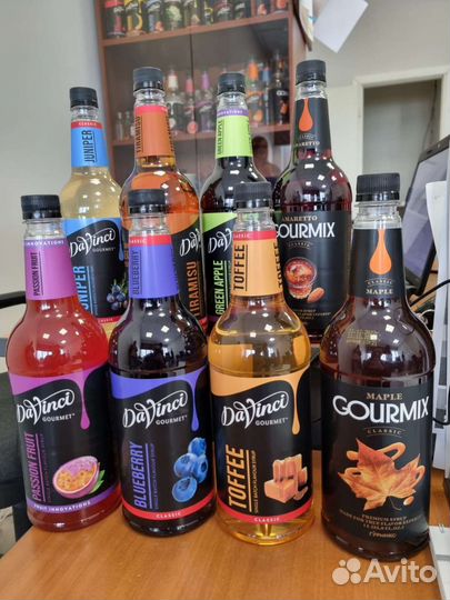 Сиропы для коктейлей