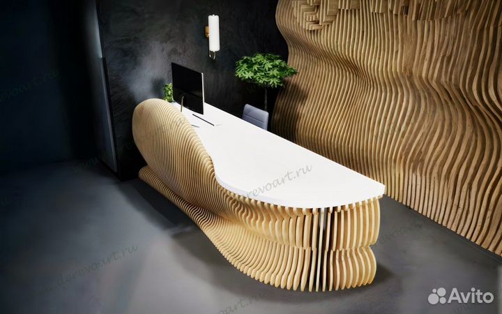 Стойка администратора, Ресепшн угловой 2.4 х 5.3