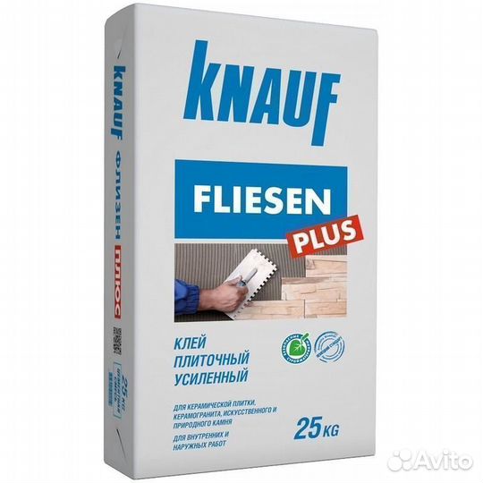 Клей Кнауф Флизен 25 кг knauf Fliesen