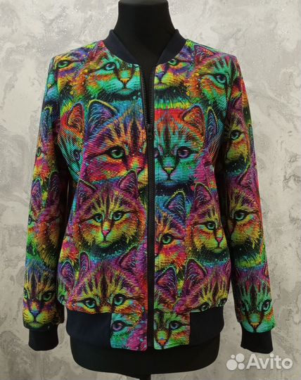 Бомбер женский