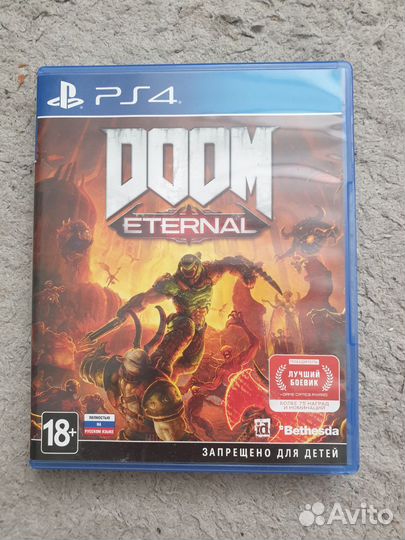 Игра для playstation Doom Eternal