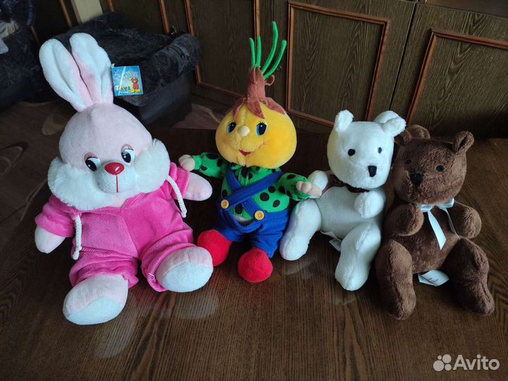 Игрушки мягкие