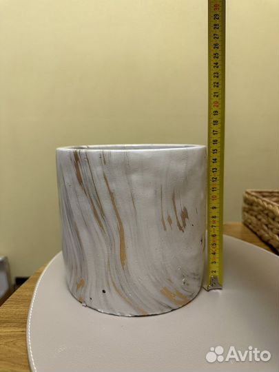 Декоративное кашпо / горшок для растения, цветка