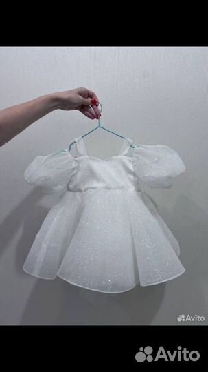Новое детское нарядное платье 80 размер