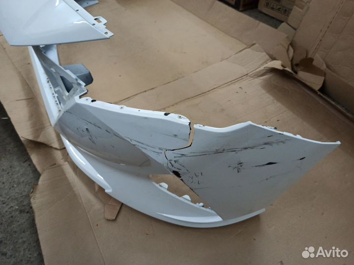 Бампер передний Hyundai Solaris 2 рестайлинг