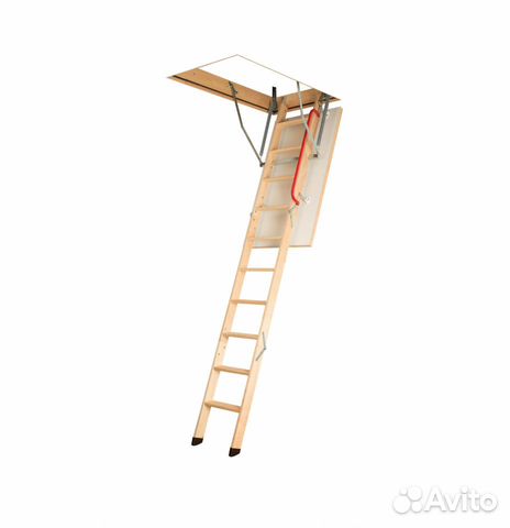 Лестница чердачная Fakro деревянная 70х120х280 см