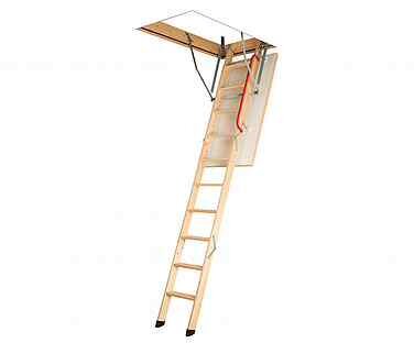 Лестница чердачная Fakro деревянная 70х120х280 см