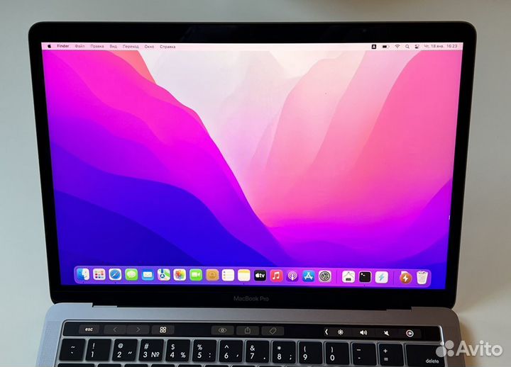 Кастомный MacBook Pro 13 Touchbar 16Gb/256SSD