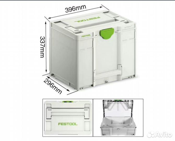 Систейнер Festool SYS3 M 337 204844