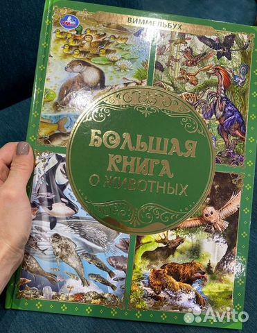 Большая книга о животных Виммельбух