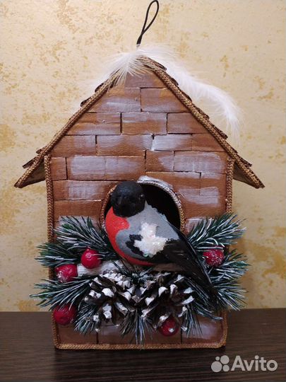 Новогодняя поделка в детский сад или школу