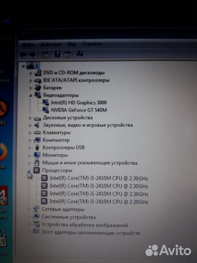 Фирменный ноутбук Acer core i5/ 8gb/ GT 540M