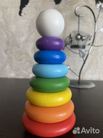 Пирамидка дерево 10см