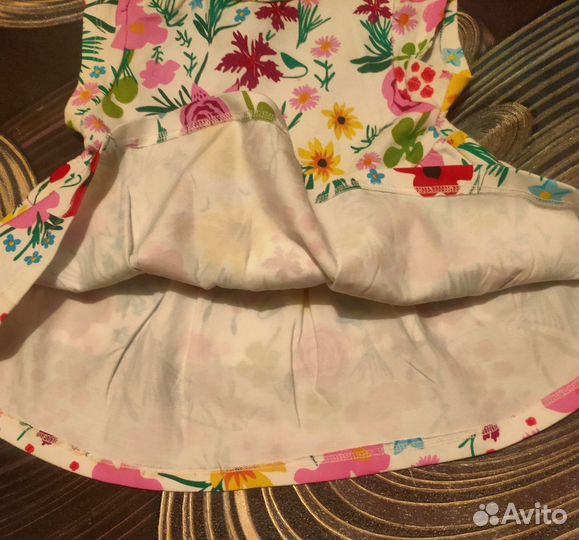 Платье на новорожденную размер 62, 3-6 мес