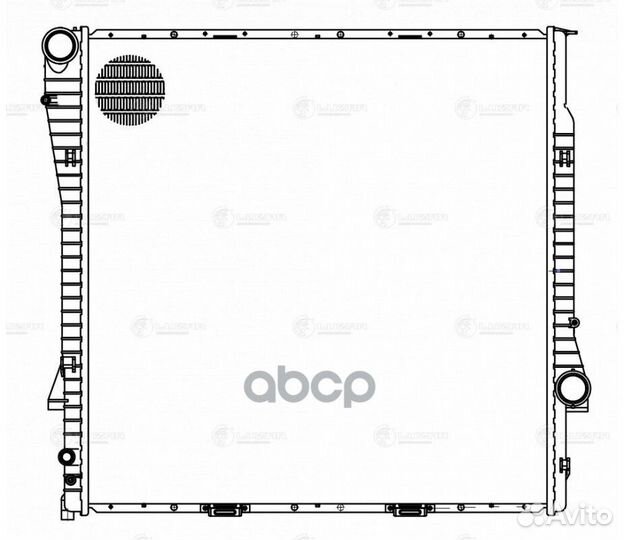 Радиатор охл. для а/м BMW X5 (E53) (00) 3.0i/4
