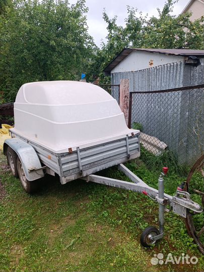 Прицеп легковой двухосный мзса бу