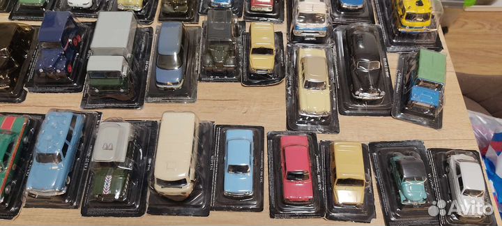 Модели Автолегенды СССР Deagostini 1:43